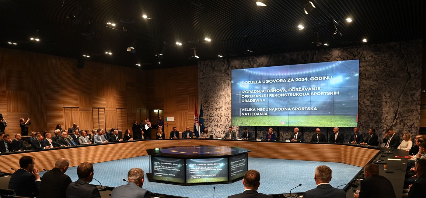 Ministrica Brnjac uručila ugovore za sportsku infrastrukturu i manifestacije vrijedne više od 15 milijuna eura